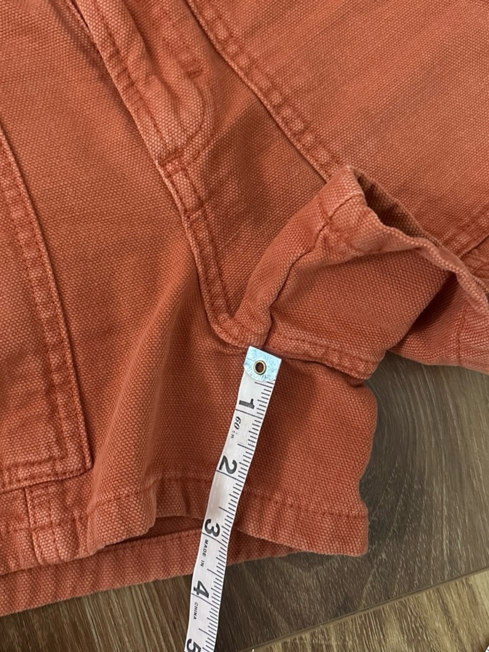 Universal Thread Orange High Rise Utility Short - Picture 5 of 7